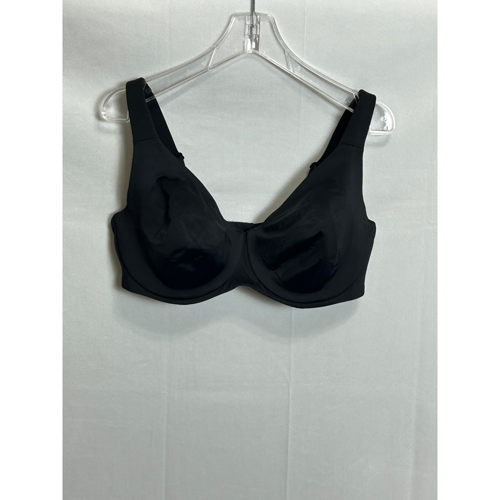 Delimira Minimizer Bra W635 Black Underwired Non-Padded Full Coverage 40E NEW